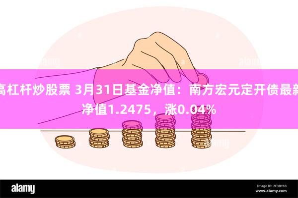 高杠杆炒股票 3月31日基金净值：南方宏元定开债最新净值1.2475，涨0.04%