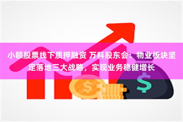 小额股票线下质押融资 万科股东会：物业板块坚定落地三大战略，实现业务稳健增长