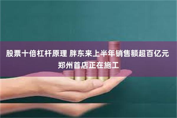 股票十倍杠杆原理 胖东来上半年销售额超百亿元 郑州首店正在施工