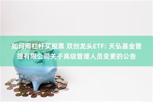 如何用杠杆买股票 双创龙头ETF: 天弘基金管理有限公司关于高级管理人员变更的公告